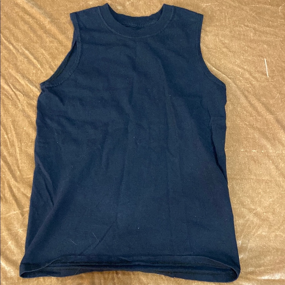 Fruit of the Loom Black Tank Top Sleeveless Essential